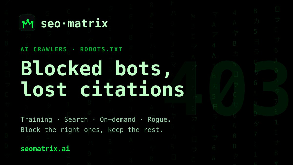 You 'protected' yourself from AI bots — and silently vanished from ChatGPT Search
