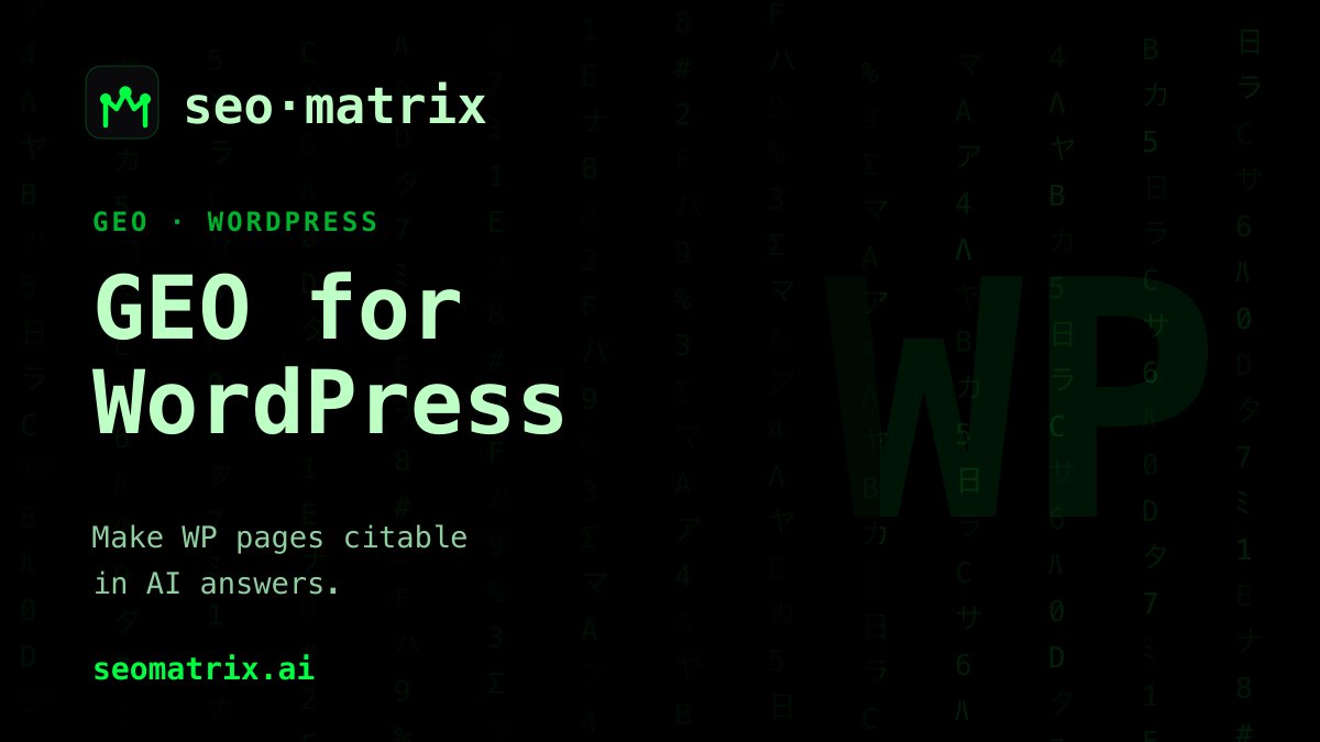 How to make a WordPress site visible to AI answers (2026)