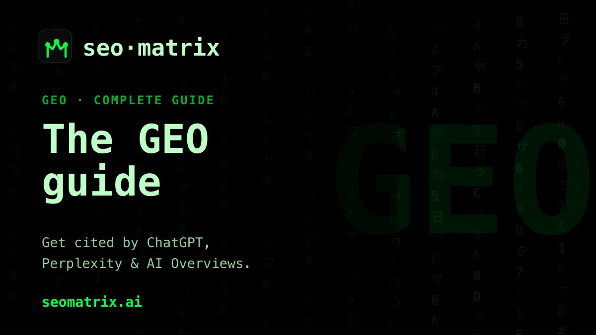AI search optimization: the complete GEO guide (2026)
