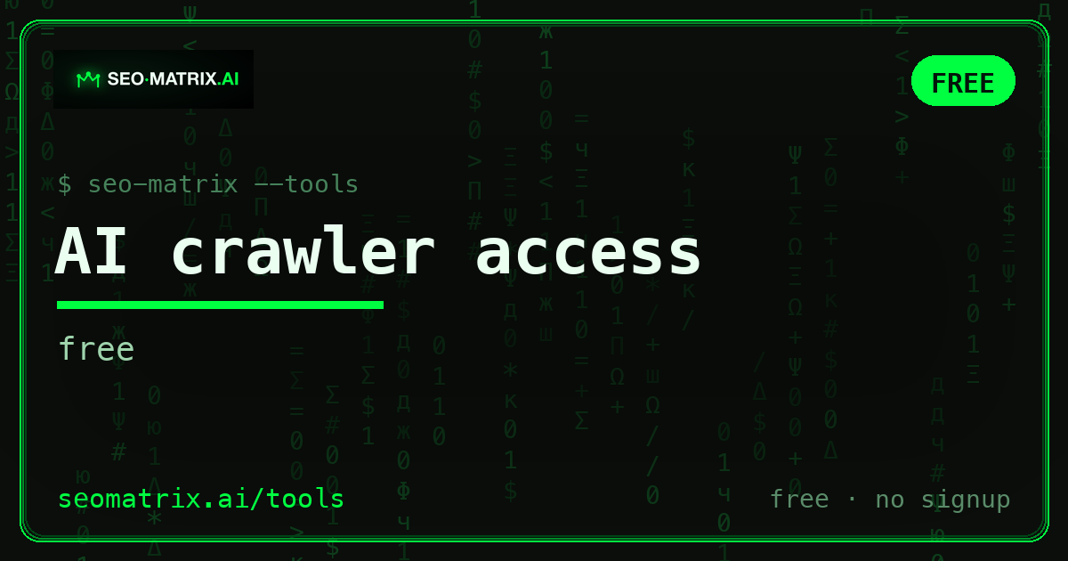 Does your robots.txt let AI in? We ran 6 famous sites through the free checker